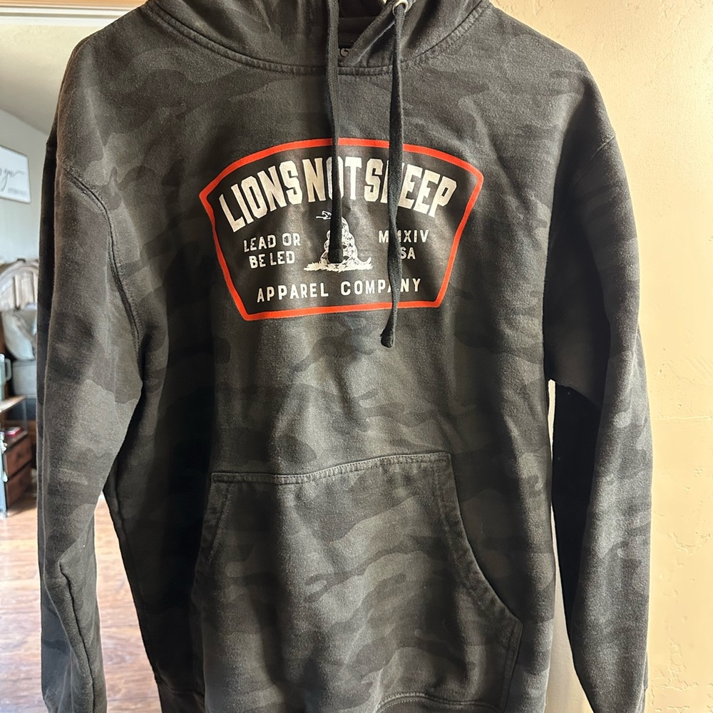 Lions Not Sheep Hooded Sweatshirt